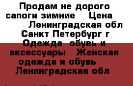 Продам не дорого сапоги зимние  › Цена ­ 2 500 - Ленинградская обл., Санкт-Петербург г. Одежда, обувь и аксессуары » Женская одежда и обувь   . Ленинградская обл.